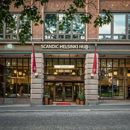 Scandic Helsinki Hub Exterior foto